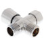 Chrome Push-Button Shower Diverter Valve