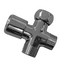 Brushed Nickel Push-Button Shower Diverter Valve