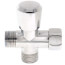 Chrome Push-Button Shower Diverter Valve