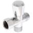 Chrome Push-Button Shower Diverter Valve