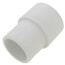 2-1/2" PVC Sch. 40 Pipe Extender (Pipe O.D. Spigot x Pipe I.D. Spigot)