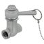 Self-Closing Shower Valve w/ 7" Pull Chain (Chrome)