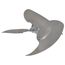 24" dia 34 deg 1/2" CW 3 Blade Fan, S1-026-42524-000