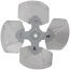 18" CW 4 Blade Fan (1/2" Bore), S1-02631136000