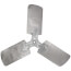 30" Diameter 22° 5/8" CW 3 Blade Fan, S1-02638028000