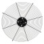 24" Black Fan Guard, S1-02642586000