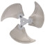 24° CW 3-Blade Fan, 1/2" Bore, 24" Dia., S1-02645716000