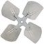 16"dia 40 deg 1/2" CCW 4 Blade Fan, S1-1472-7001