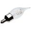 4W LED, Reminiscent, Flex Gray Coil Filament, CA11, Candelabra Base, 2700K CCT, Clear, 120V, 2-Pack (12 Pack)