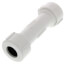 1/2" PVC Sch. 40 Compression Coupling (PVC White - Buna-N Gasket)