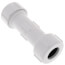 3/4" PVC Sch. 40 Compression Coupling (PVC White - Buna-N Gasket)