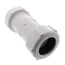1-1/2" PVC Sch. 40 Compression Coupling (PVC White - Buna-N Gasket)