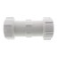 1-1/2" PVC Sch. 40 Compression Coupling (PVC White - Buna-N Gasket)