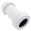 2-1/2" PVC Sch. 40 Compression Coupling (PVC White - Buna-N Gasket)