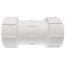 3" PVC Sch. 40 Compression Coupling (PVC White - Buna-N Gasket)