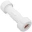 1/2" PVC GripLoc Compression Coupling w/ EPDM (White)