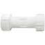 3/4" PVC GripLoc Compression Coupling w/ EPDM (White)