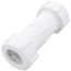 1" PVC GripLoc Compression Coupling w/ EPDM (White)