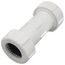 1-1/4" PVC GripLoc Compression Coupling w/ EPDM (White)
