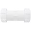 1-1/2" PVC GripLoc Compression Coupling w/ EPDM (White)