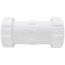 2" PVC GripLoc Compression Coupling w/ EPDM (White)