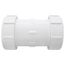 3" PVC GripLoc Compression Coupling w/ EPDM (White)