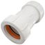 4" PVC GripLoc Compression Coupling w/ EPDM (White)