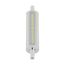 10 Watt LED Bulb - J-Type T3 118mm - 120 Volt - R7S Base - 3000K - Double Ended - 200 Degree Beam Angle (5 Pack)