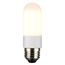 8 Watt T10 LED Bulb - Frosted - Medium base - 3000K - High Lumen - 120 Volt - 90 CRI - Dimmable (3 Pack)
