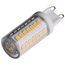5 Watt G9 LED Bulb - Clear - 2700K - T4 Shape - 120 Volt (4 Pack)