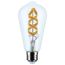 6W, ST19 LED, 2700K-5000K RGB/Tunable White, Starfish IOT, Clear, Medium Base, 120V (24 Pack)