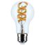 6W, A19 LED, 2700K-5000K RGB/Tunable White, Starfish IOT, Clear, Medium Base, 120V (24 Pack)