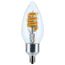 4W, B11 LED, 2700K-5000K RGB/Tunable White, Starfish IOT, Clear, Candelabra Base, 120V (24 Pack)