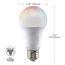 10 Watt - A19 LED Bulb - RGB & Tunable White - Starfish IOT - 120 Volt - 800 Lumens (4 Pack)