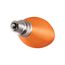 4 Watt CA11 LED Bulb - Satin Spun Amber - Candelabra base - 2100K - 120 Volt (5 Pack)