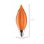 4 Watt CA11 LED Bulb - Satin Spun Amber - Candelabra base - 2100K - 120 Volt (5 Pack)