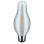 7W H19 LED, 3000K CCT, Medium Base, Satin Spun Finish, 120V (6 Pack)