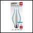 7W H19 LED, 5000K CCT, Medium Base, Satin Spun Finish, 120V (6 Pack)