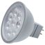 6 Watt - MR16 LED Bulb - 3000K - GU5.3 base - 40 deg. Beam Angle - 24 Volt (4 Pack)