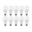 14 Watt A19 LED Bulb - 3000K - 100 Watt Replacement - Medium base - 220 deg. Beam Angle (10 Pack)