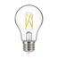 6.5 Watt - A19 LED Bulb - Dusk to Dawn With PhotoCell - 2700K - Medium base - 320 deg. Beam Angle - 120 Volt (6 Pack)