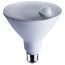 14 Watt PAR38 LED Bulb - White - 5000K - 1100 Lumens - 120 Volt - PIR Sensor - Non-Dimmable (3 Pack)