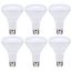 8.5 Watt - BR30 LED Bulb - 3000K - 80 CRI - Medium Base - 120 Volts - Dimmable (12 Pack)