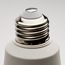 Ultra Bright Utility Lamp - 36 Watt - PS30 LED - Dimmable - White Finish - Medium Base - 2700K - 120 Volt - High Lumen (2 Pack)