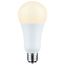 5/14/20W A21 LED, 3-Way Lamp, White Finish, 2700K CCT, Medium Double Contact Base, 120V (6 Pack)