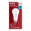 5/14/20W A21 LED, 3-Way Lamp, White Finish, 5000K CCT, Medium Double Contact Base, 120V (6 Pack)