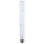 6 Watt LED Bulb - Reminiscent - Flex Gray Straight Filament - T9 - Medium Base - 2700K CCT - Clear - 120 Volt (6 Pack)