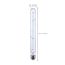 6 Watt LED Bulb - Reminiscent - Flex Gray Straight Filament - T9 - Medium Base - 2700K CCT - Clear - 120 Volt (6 Pack)