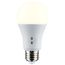 8.8 Watt A19 LED Bulb - Medium Base - CCT Selectable - 120 Volt - White Finish (8 Pack)