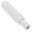 1/2" PVC Sch. 40 Repair Coupling (Spig x Soc - PVC White with EPDM O-ring)